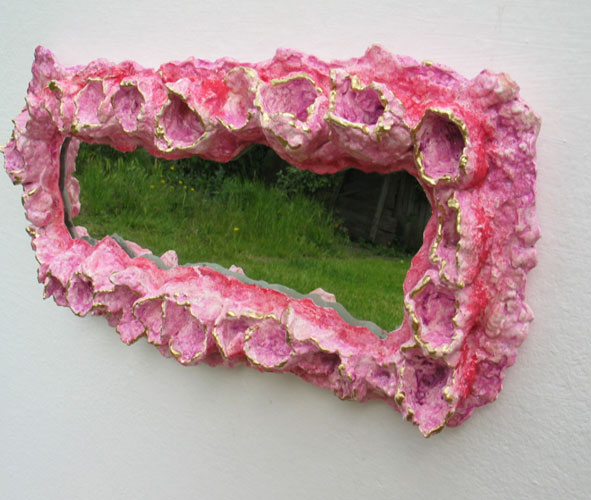 rose decorated frame